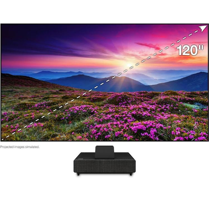 Epson LS500-100 | Laser TV Projector - 3LCD - 100 inch screen - 16:9 - Full HD - 4K HDR - Black-SONXPLUS.com