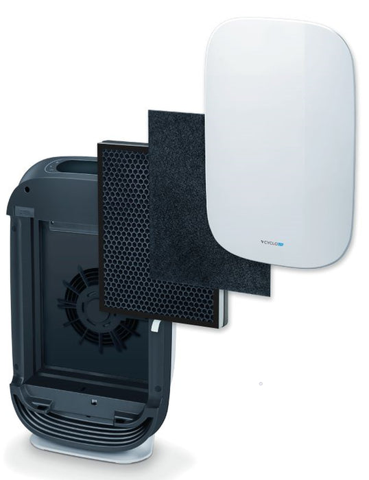 Cyclo UV 510C | Purificateur d'air portatif aux Ultraviolets - WiFi - Débit d’air jusqu’à 206 PCM - Blanc-SONXPLUS.com